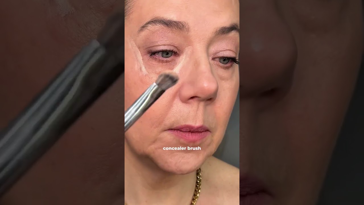 Watch till the end for my best trick to hide under eye bags #undereyebags #concealertutorial