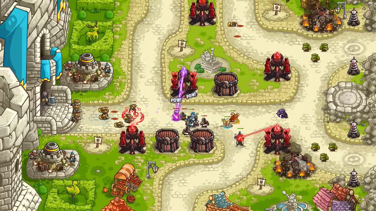 Kingdom Rush Vengeance - DENAS'S CASTLE [impossible] [iron]