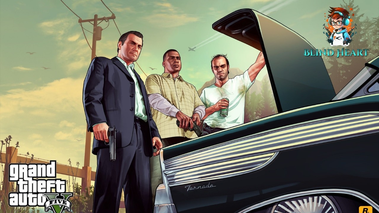 GTA V Story The Big Score  No Voice | BlindHeart #gta5#story #gaming #fyp #heist#grandtheftauto #gta