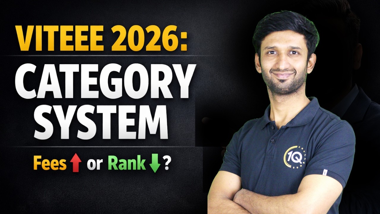 VITEEE 2026: Category System Explained 🔥 VIT Vellore Fees vs Rank Reality!