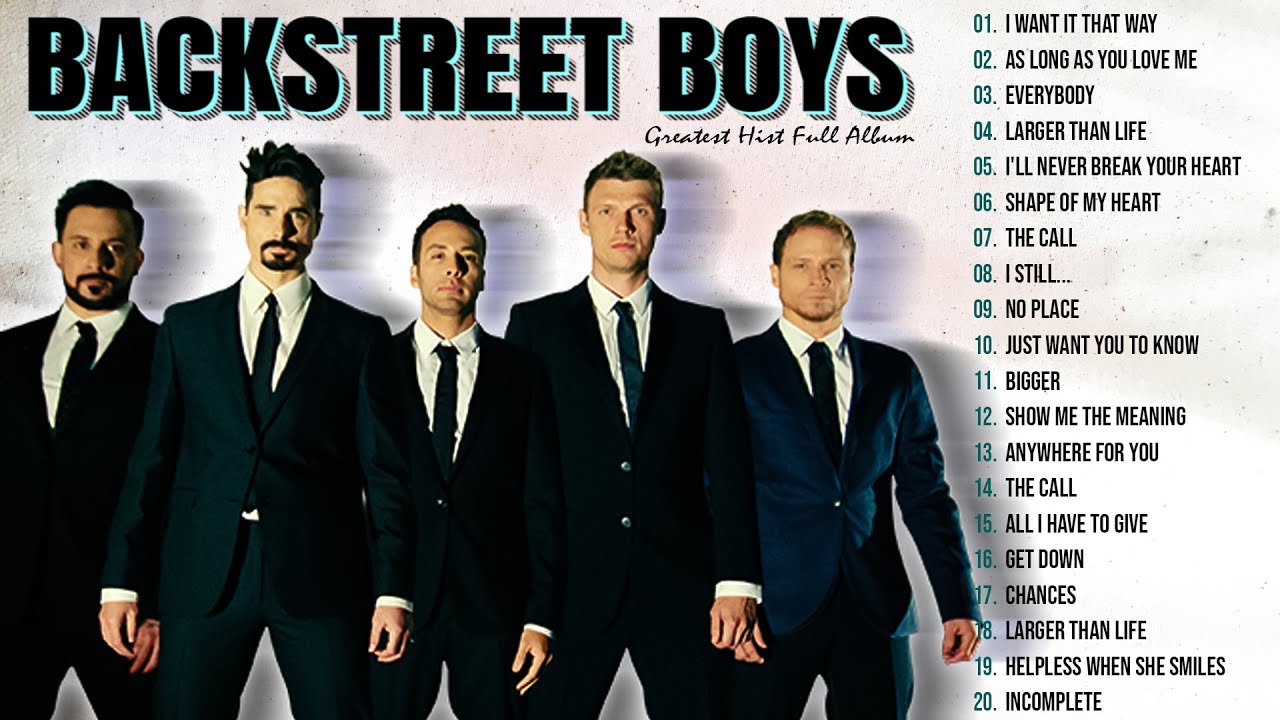 Backstreet Boys Greatest Hits Full Album - Best of Backstreet Boys - 90s Boyband Love Songs #m19