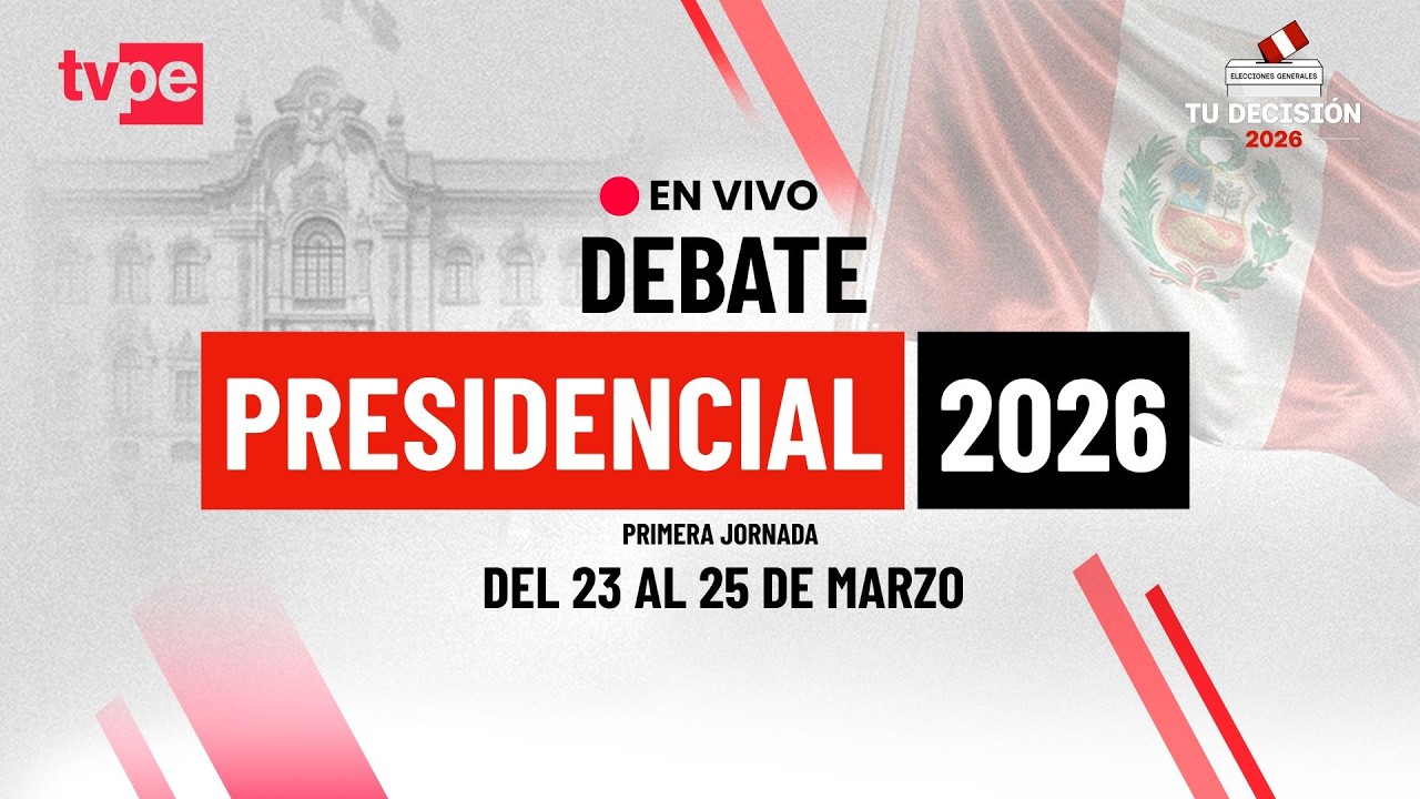 🔴 EN VIVO: Debate Presidencial 2026 🇵🇪 | Primera jornada HOY 25 de marzo
