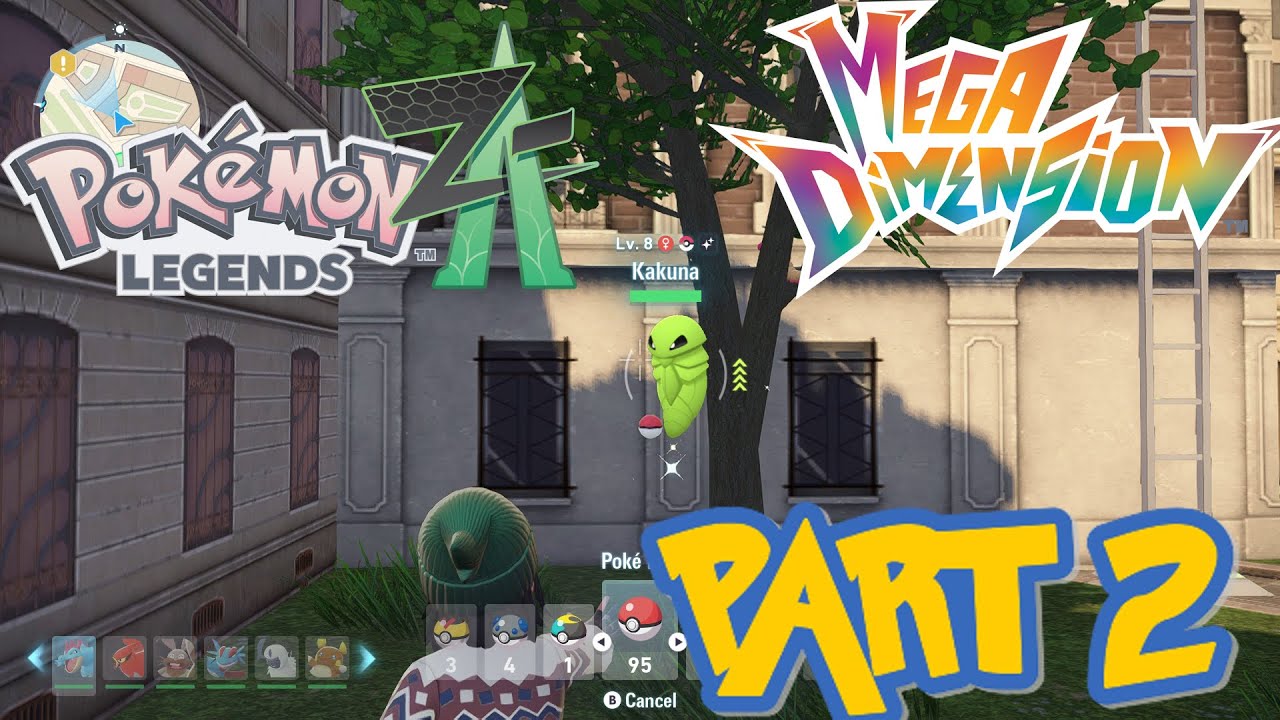 Catching A Shiny Kakuna and Doing Missions - Pokémon Legends Z-A Mega Dimension DLC Part 2