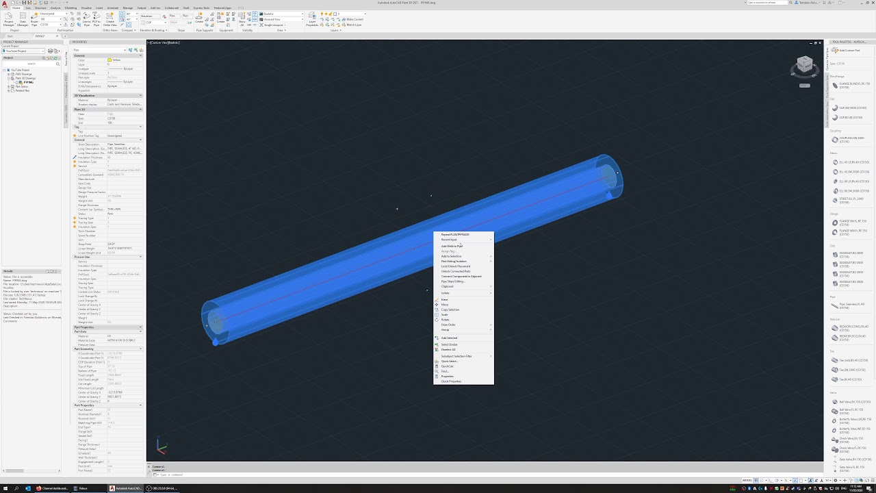 Tech Talks - Insulation on Pipe between certain points