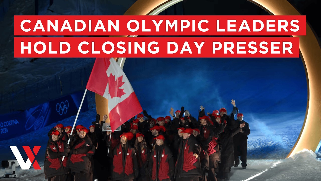 LIVE | Canadian Olympic Leaders Wrap Milano Cortina 2026 With Closing Day Presser | VERTEX