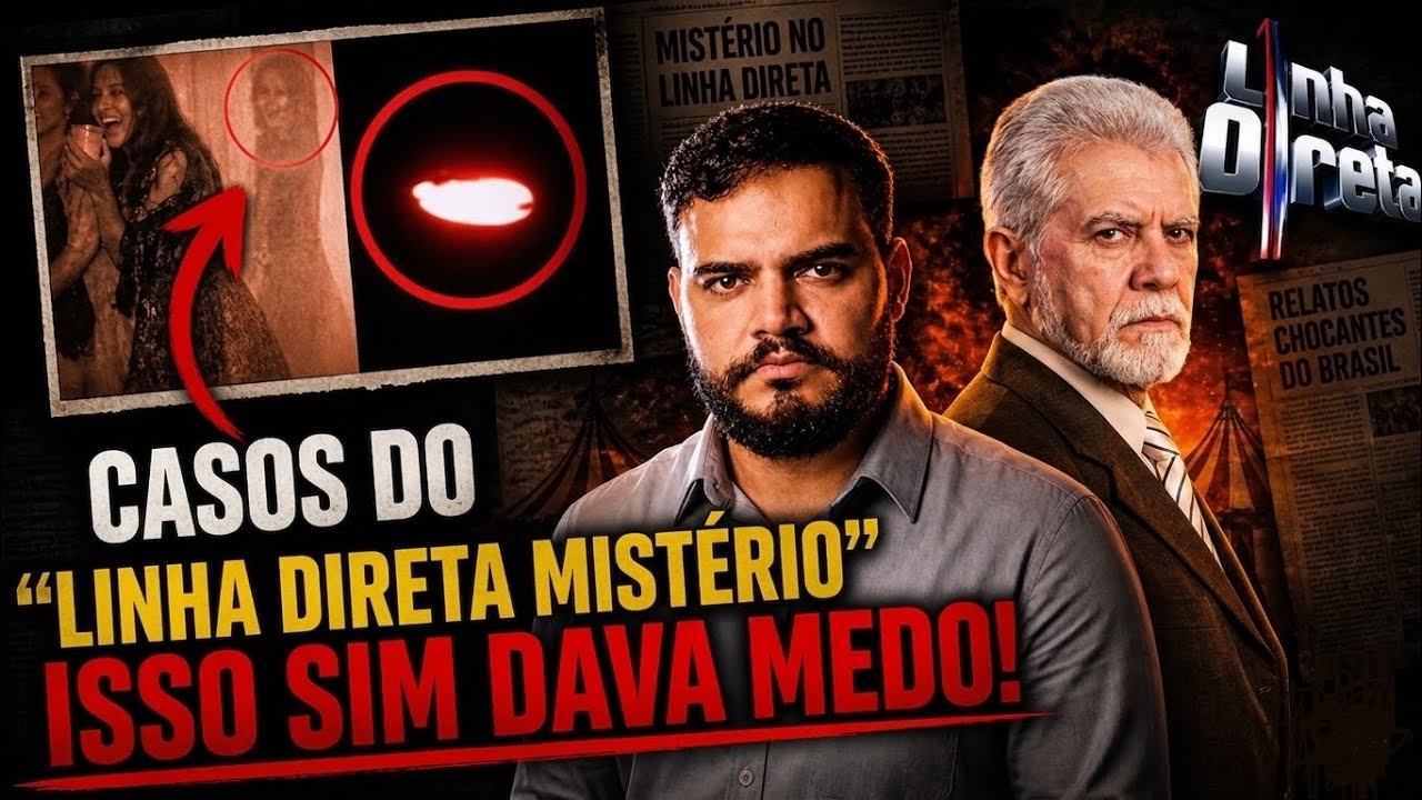 OS PIORES CASOS DO LINHA DIRETA MISTÉRIO👻- DAVA MAIS MEDO QUE FILME DE TERROR!