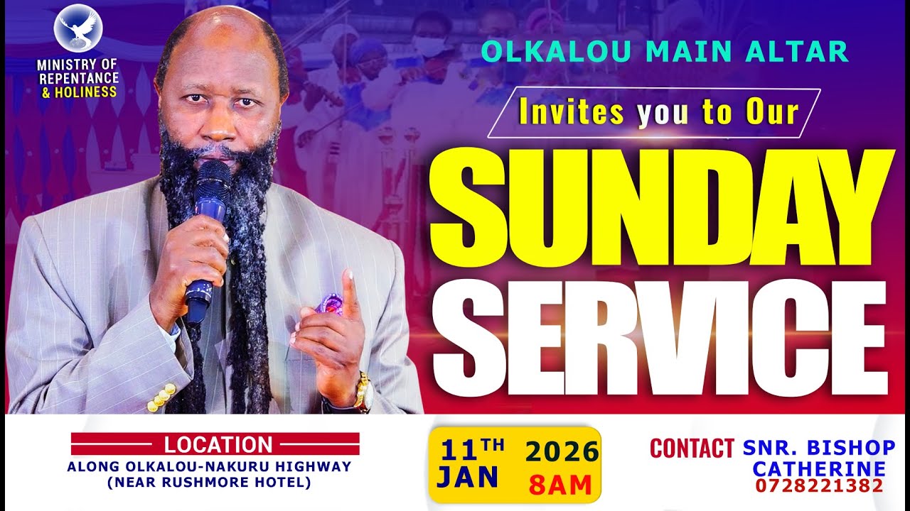Why we should watch. Matthew 25:13/ Olkalou main altar 