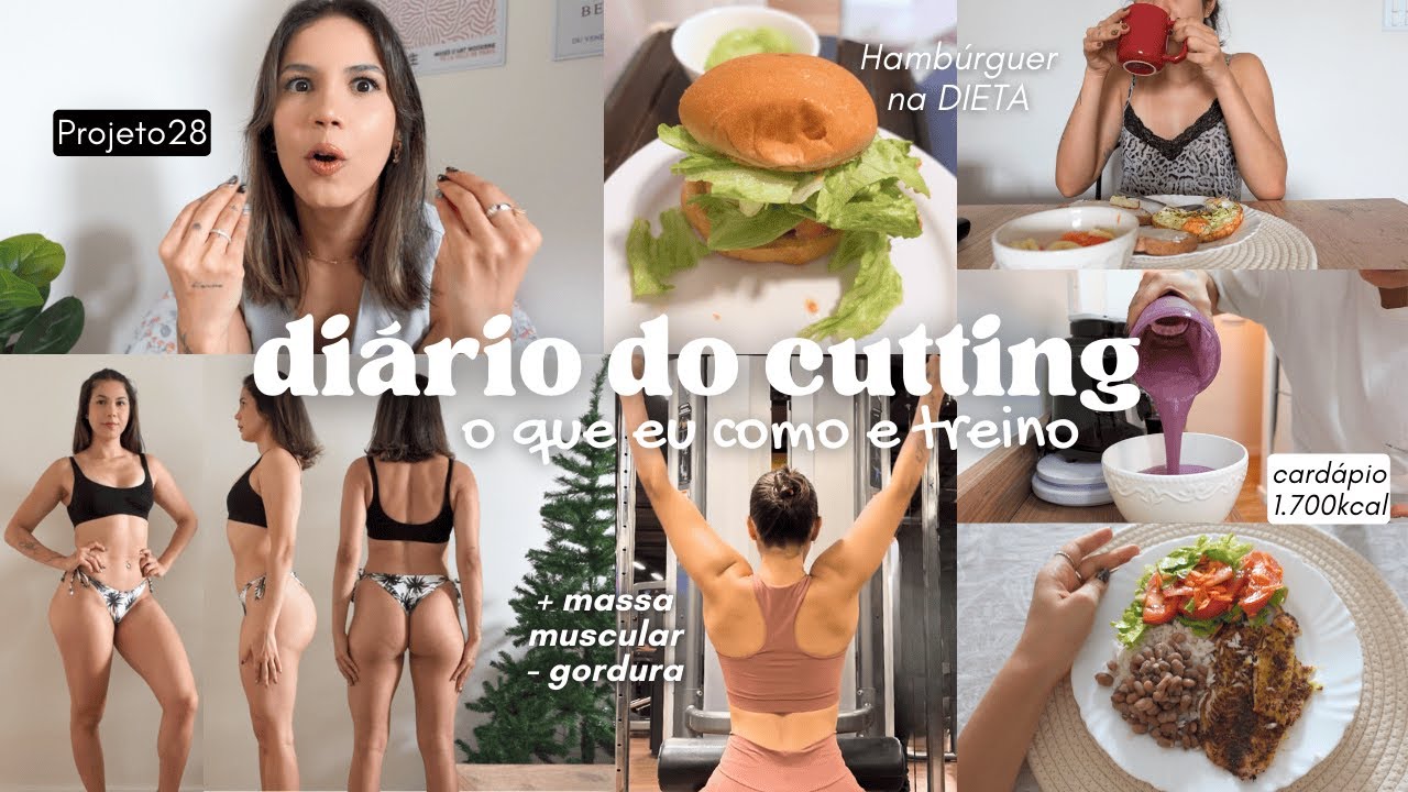 O QUE EU COMO & TREINO EM UM DIA, MINHA DIETA ATUAL PARA PERDER GORDURA E GANHAR MASSA MUSCULAR