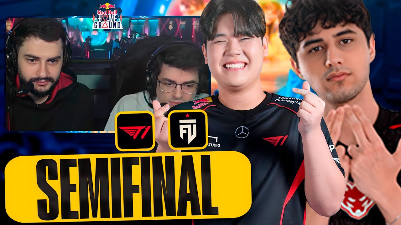 MIXWELL REACCIONA A T1 VS FUT - SEMIFINAL RED BULL HOME GROUND | Mixwell