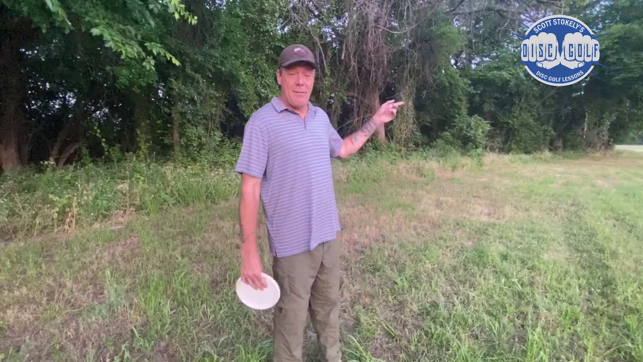 Disc Golf Strategy:  You do not need to throw your disc under the basket.