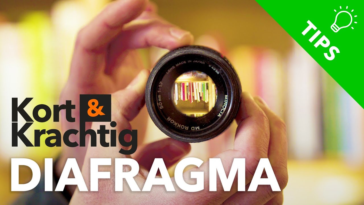 Alles over diafragma in 3 minuten - Kort & Krachtig - Kamera Express