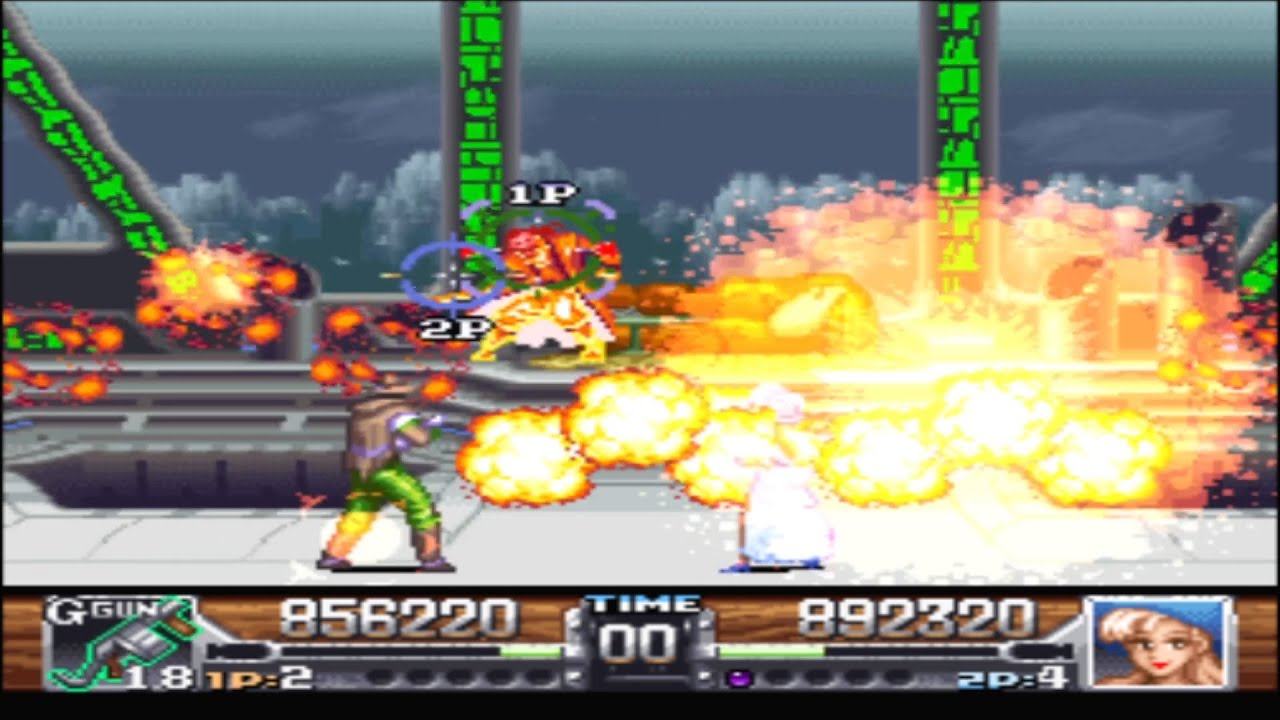 Wild Guns (Super Nintendo) (1cc) (Hard) (2 Players)