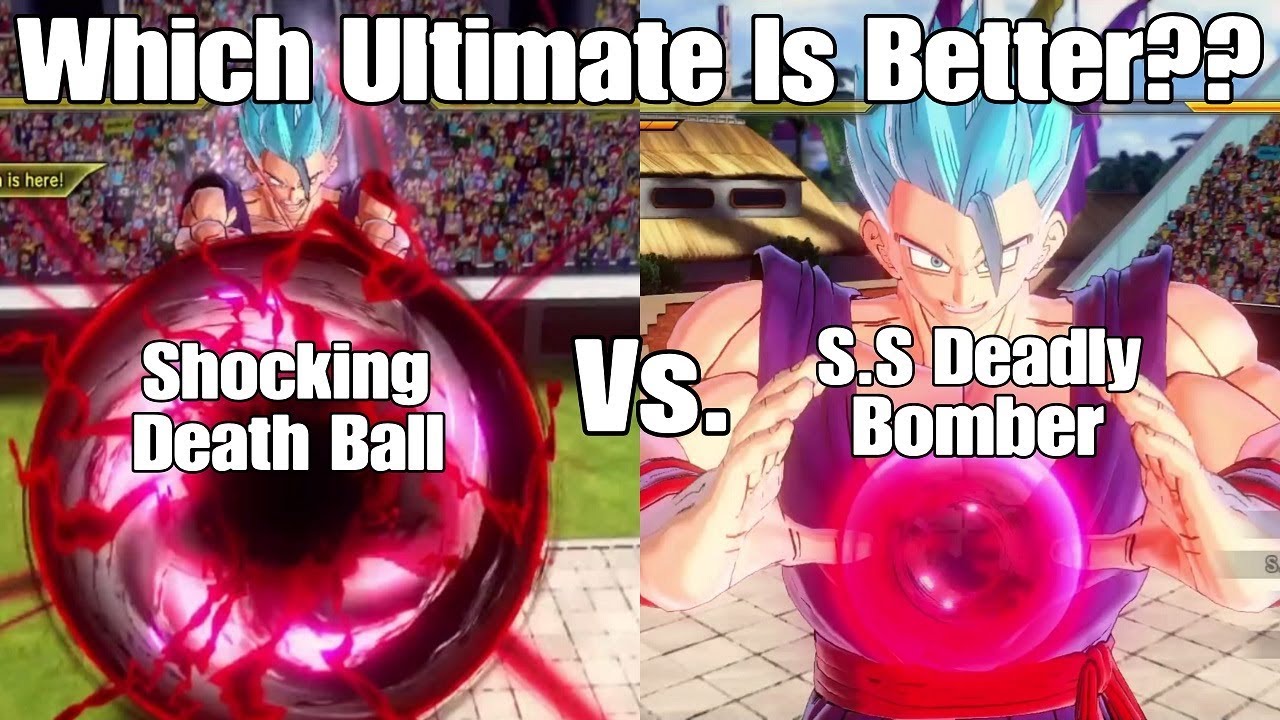 Xenoverse 2 Skill Test! S.S Deadly Bomber Vs. Shocking Death Ball! Which Ki Ultimate Is Better?