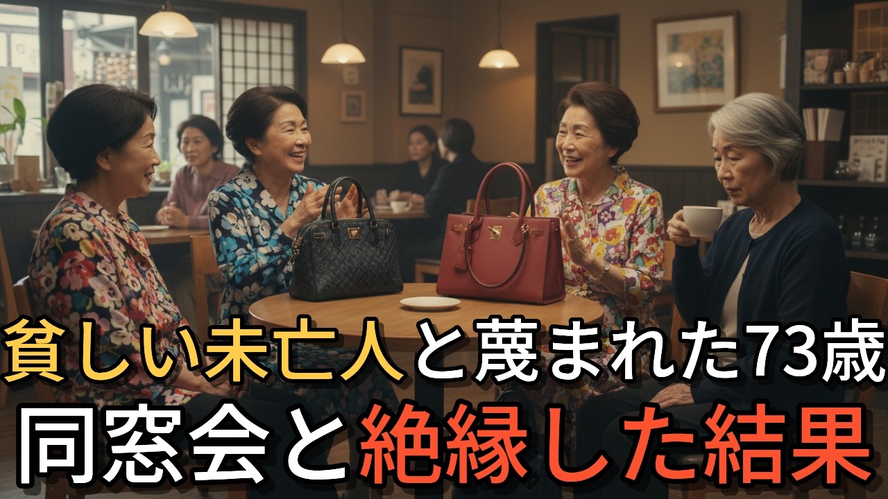 同窓会で軽蔑された私が見せた通帳の中身
