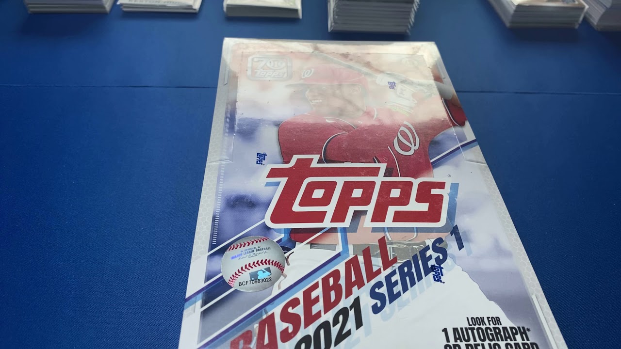 2021 Topps Series 1 Hobby Box Autograph Hit