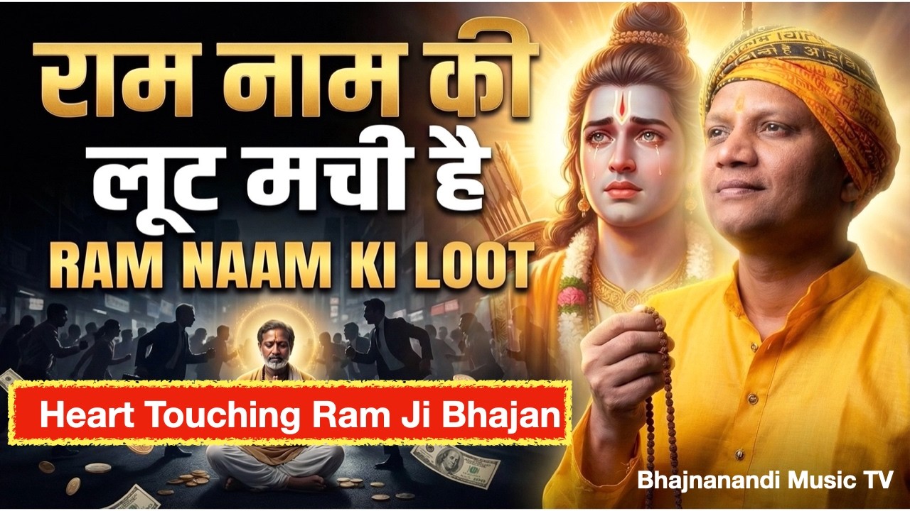 Ram Bhajan 🙏  राम नाम की लूट | Heart Touching Ram Bhajan💘  Bhajnanandi Music TV | B 42 💥