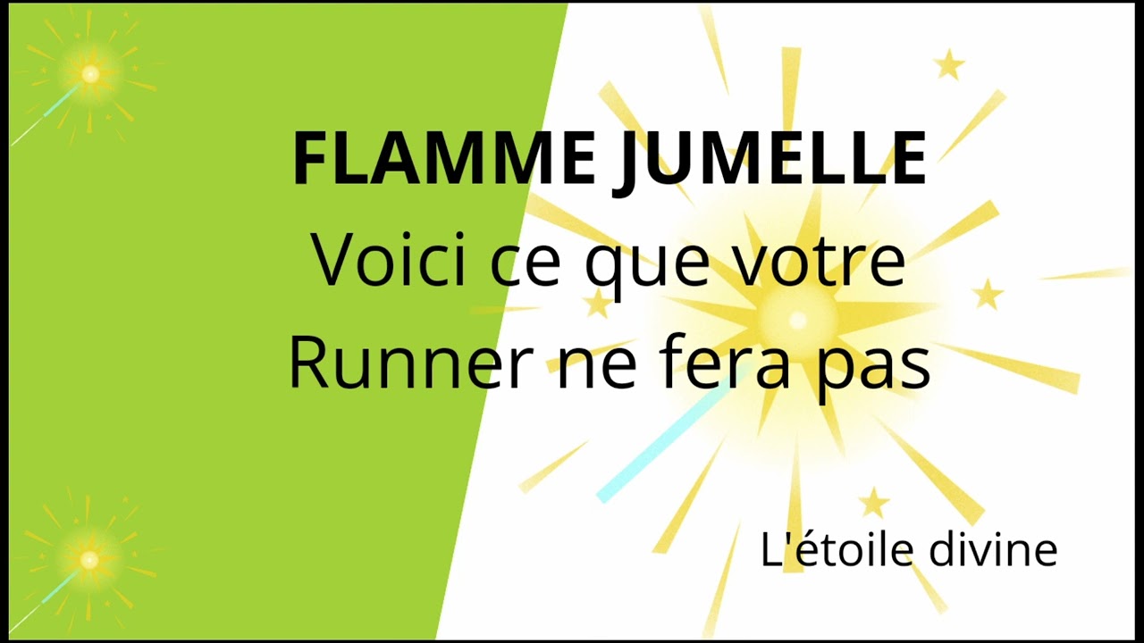 flamme jumelle voici ce que votr runner ne fera pas #flammejumelle #ledivin #conscience #âmesœur
