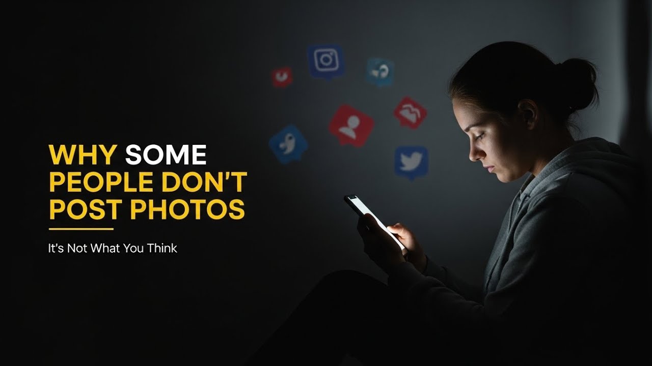 The Psychology of People Who Don’t Post Their Photos