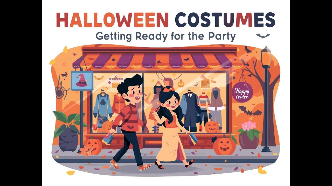 🎃 Halloween Costumes – Getting Ready for the Party