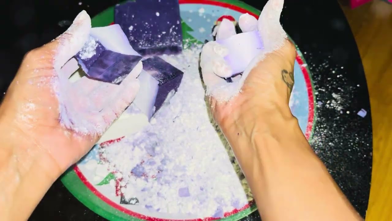 Dustyyyy Dyed & PJ Blocks 🤍💜💜🤍 