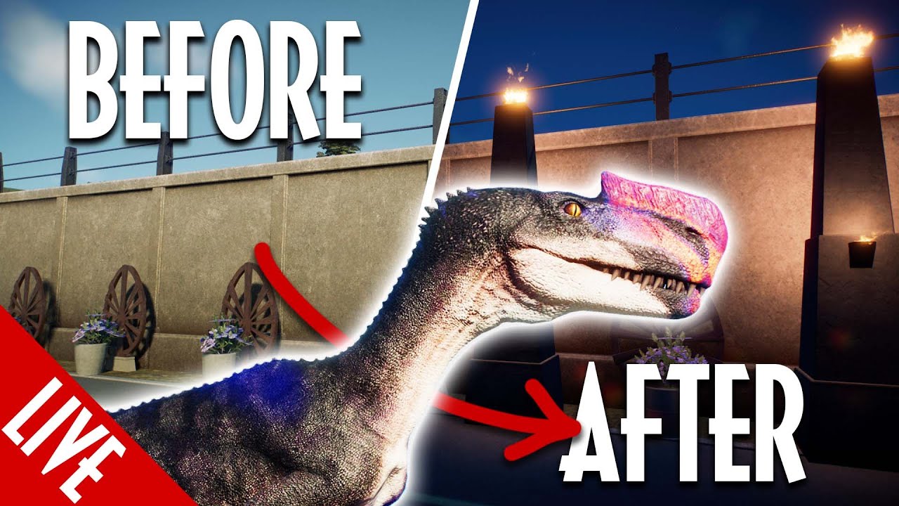 UPGRADE MY PARK WITH UPDATE 2 | Pt. 2/2 | Jurassic World Evolution 2 Park build