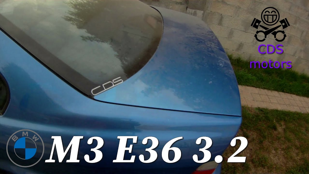 BMW M3 E36 3.2 je me décide à la sortir de sa grange