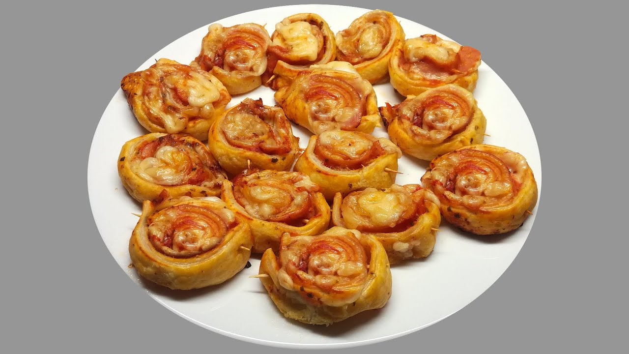 Šunkovo-sýrový šneci recept