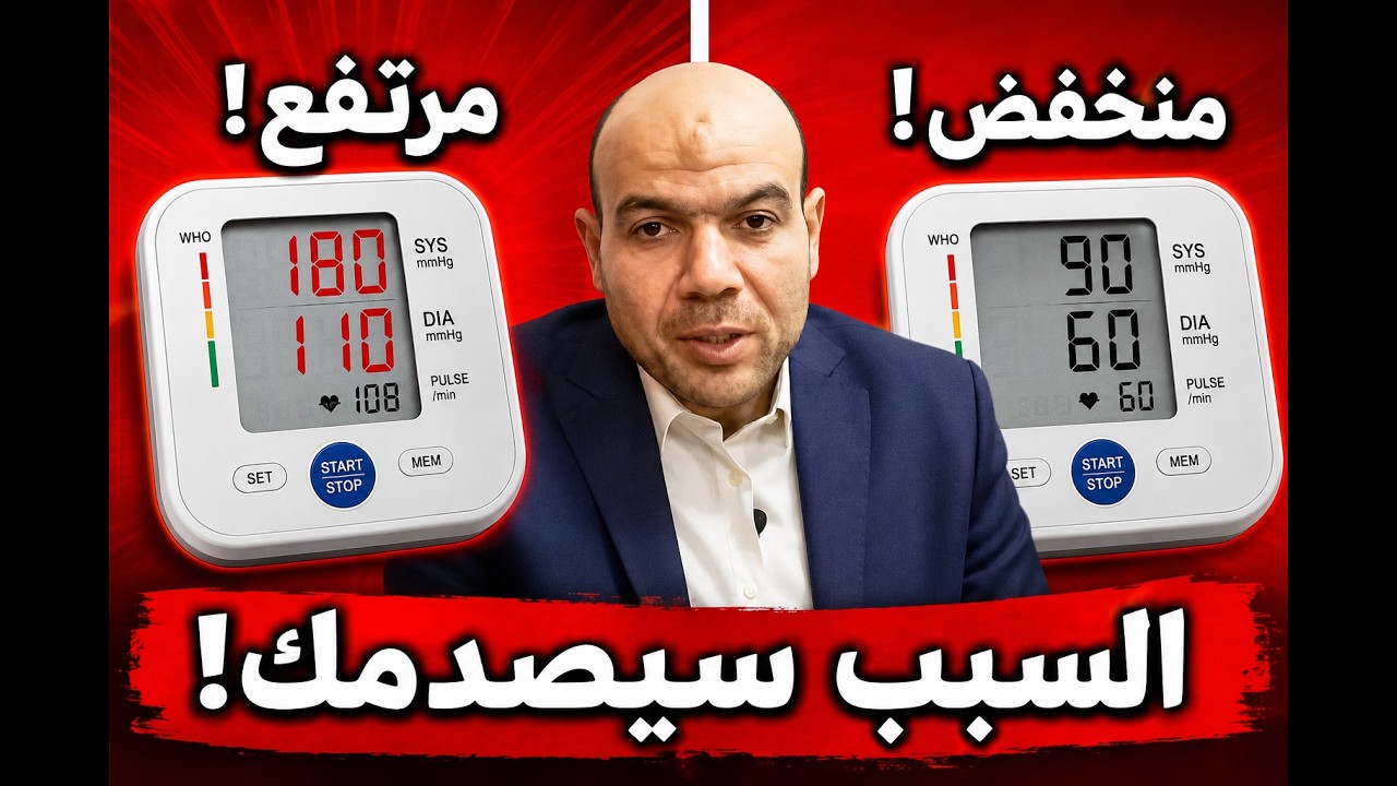 ارتفاع وانخفاض ضغط الدم في نفس الوقت: أسباب وعلاج ضغط الدم المتقلب