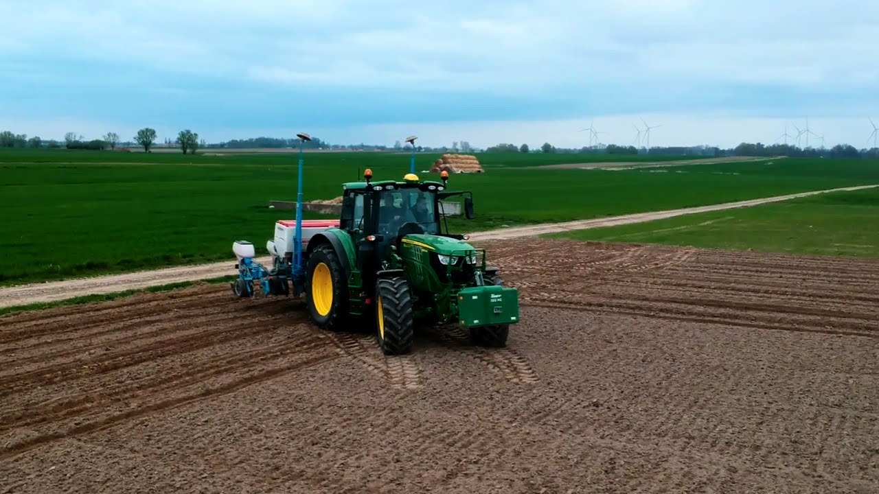 Kukurydza 2022 Nowym Nabytkiem🔥Siew Kukurydzy u GR. Maćkowiak UR. Biomal🔥John Deere