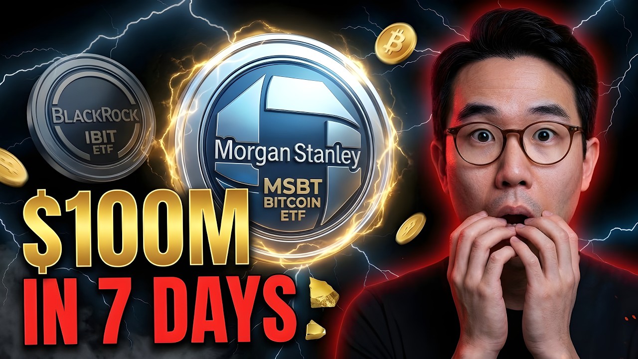 Morgan Stanley's MSBT Bitcoin ETF Crosses $100M in First Week&mdash; Is BlackRock's IBIT Dominance Over?