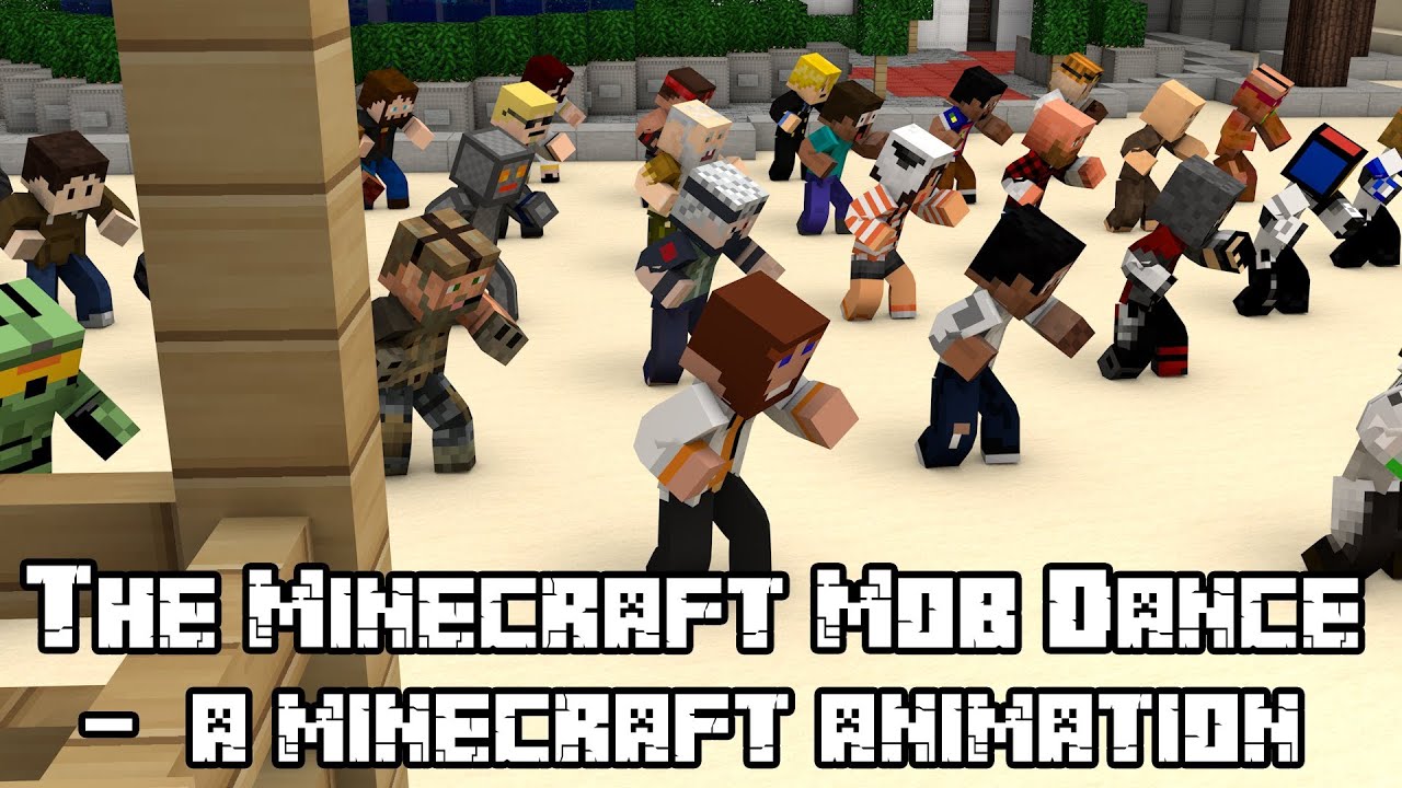 The Minecraft Mob Dance - 3D Animation