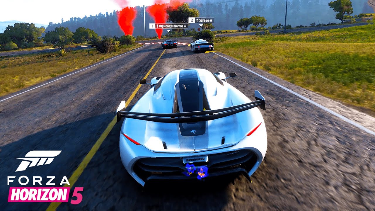 Forza Horizon 5 Koenigsegg Jesko | Online Race Gameplay (No Commentary)