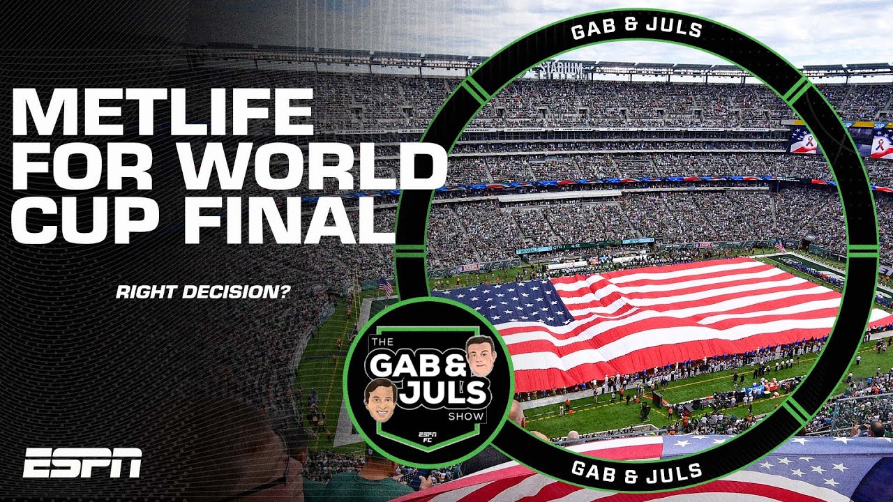 Is MetLife Stadium the WRONG choice for the 2026 World Cup final? | ESPN FC