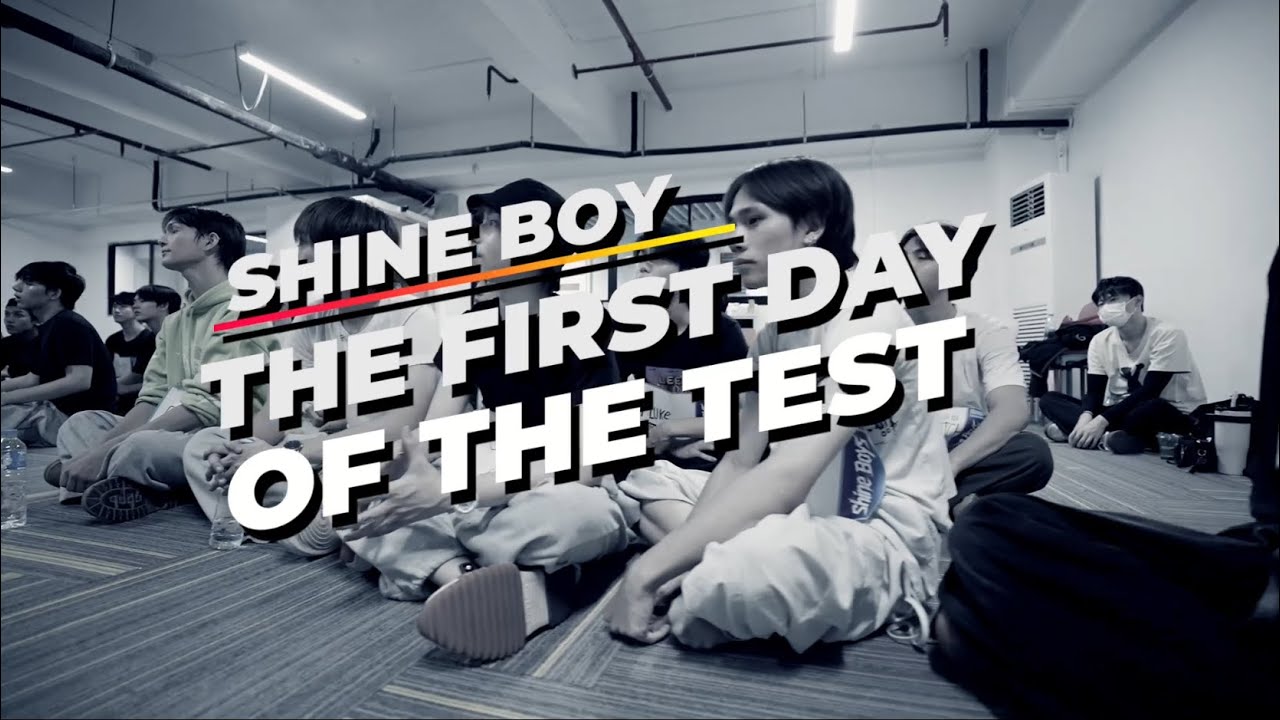 THE FIRST DAY OF THE TEST | SHINE BOYS