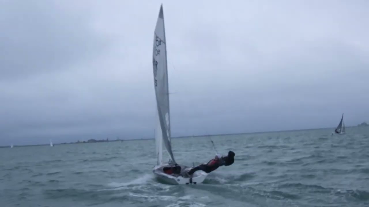 505 Sailing - Autumn Regatta 2024 Weymouth - Adam Bowers Coaching Upwind video 2