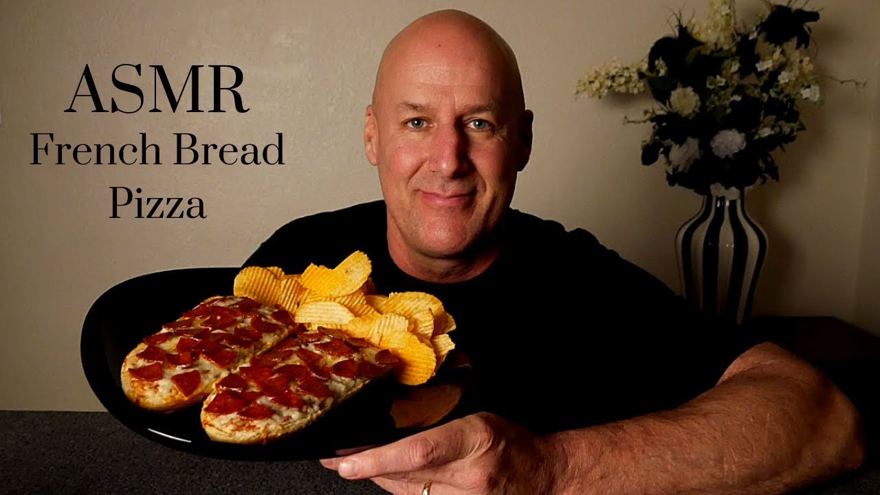 ASMR: Хрустящая французская пицца с картофелем фри~Soft Spoken