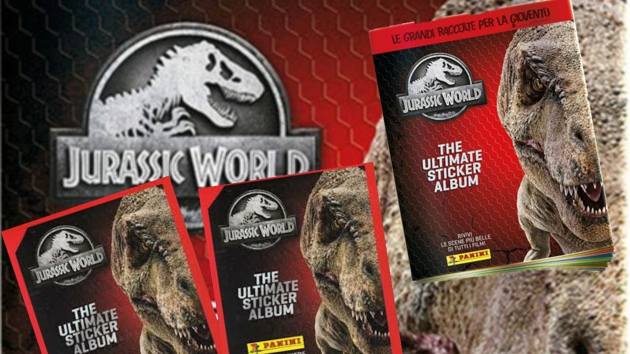 JURASSIC WORLD, THE ULTIMATE STICKER ALBUM (n.112)