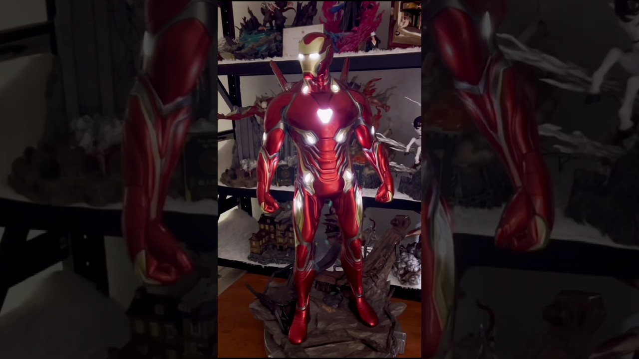 Iron Man Mark 50 Avengers Infinity War Statue #NerdySphere #IronMan #mk50 #MarkL #Stark #QueenSudios