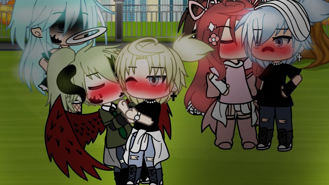 батл бывших gacha life😉🔥😓🏳️‍🌈