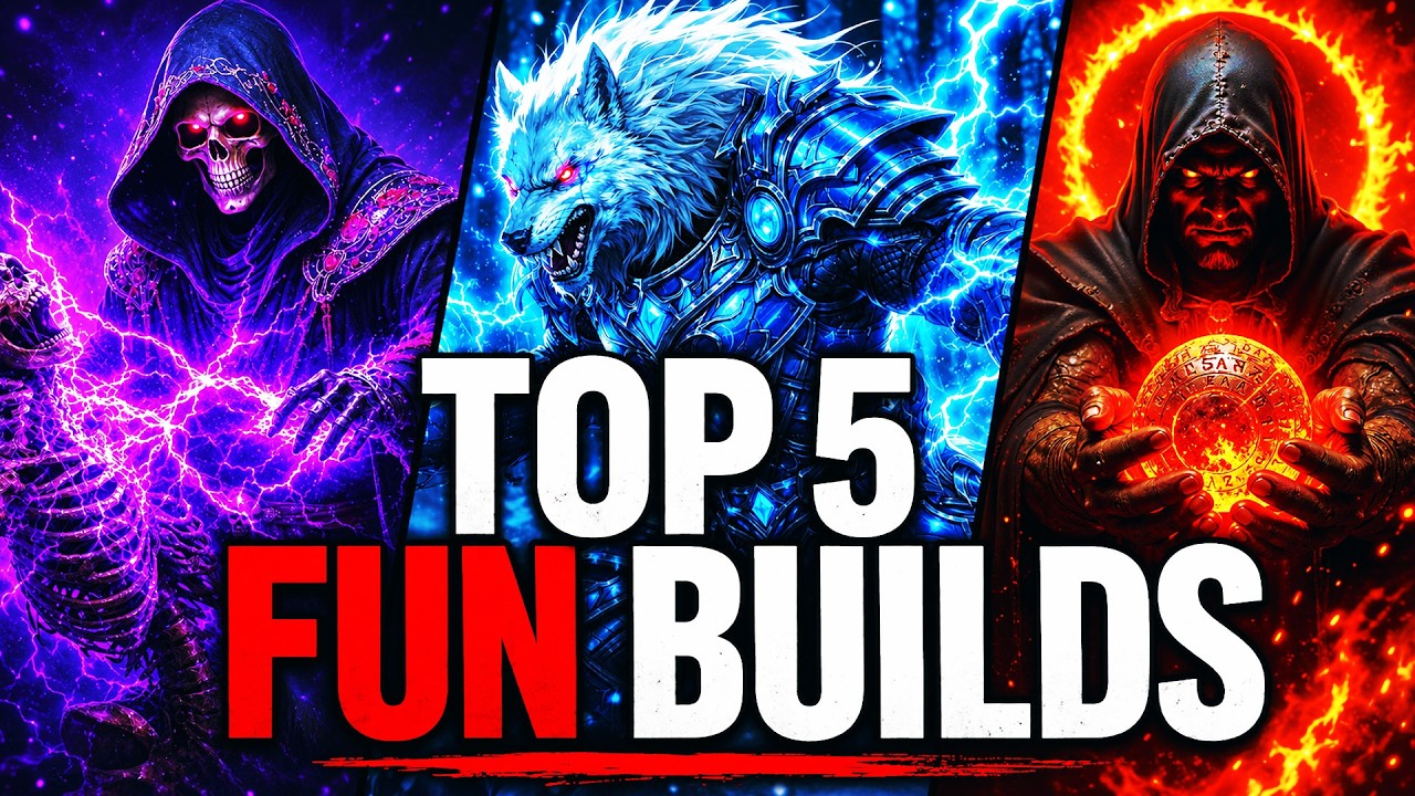 TOP 5 FUN BUILDS THAT ARE BROKEN RIGHT NOW! Path of Exile 2 Builds (POE 2 BUILDS)