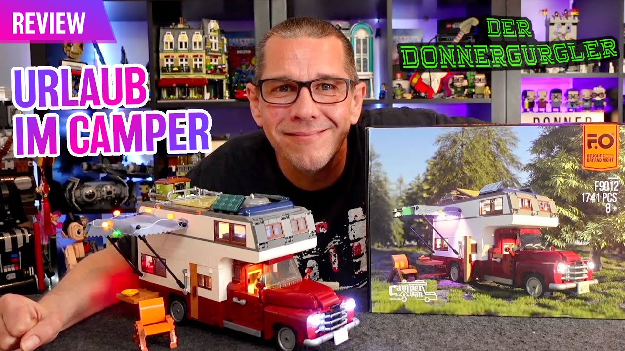 FunWhole - Camper Van (9012) - Da leuchten die Klemmbausteine