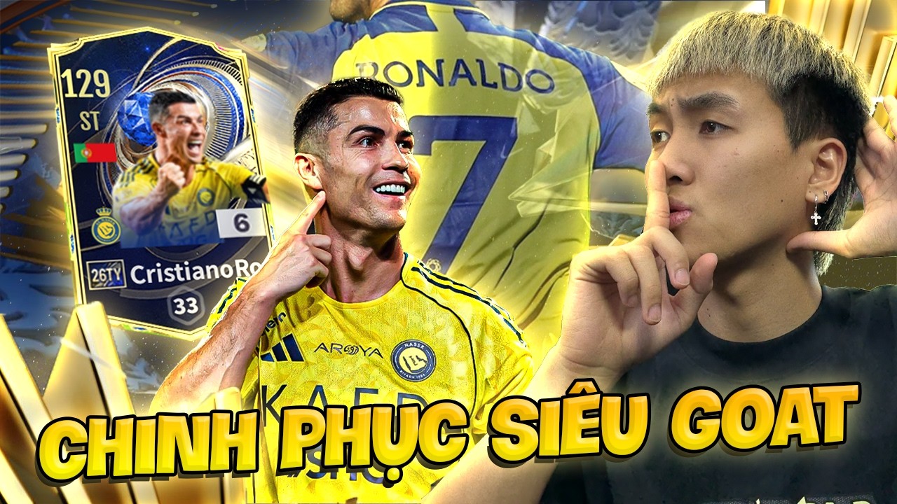 CHINH PHỤC RONALDO 26TY+6 VÀ TRẢI NGHIỆM THỨ BÓNG ĐÁ MẤT VỆ SINH CỦA CHUYÊN GIA VÔ LÊ | VUMINO