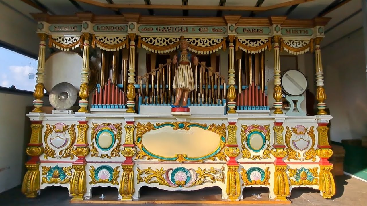 87 key Gavioli fairground organ (Jessett's) - Hollycombe 2024