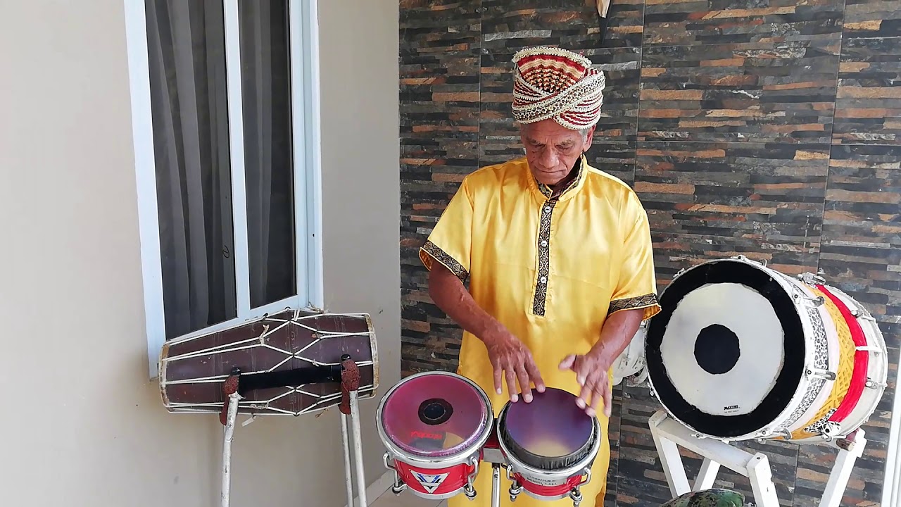 Bongo played by Ramlal Thakoer aka Bongo Lall