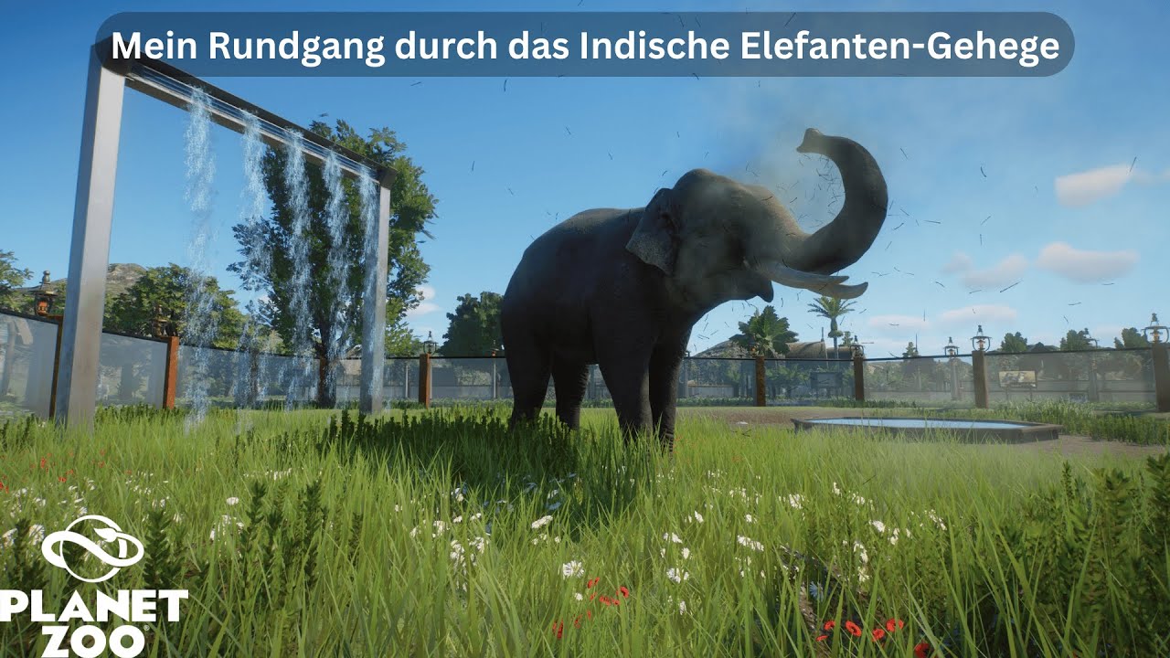 Mein Rundgang durch das Indische Elefanten-Gehege | Planet Zoo