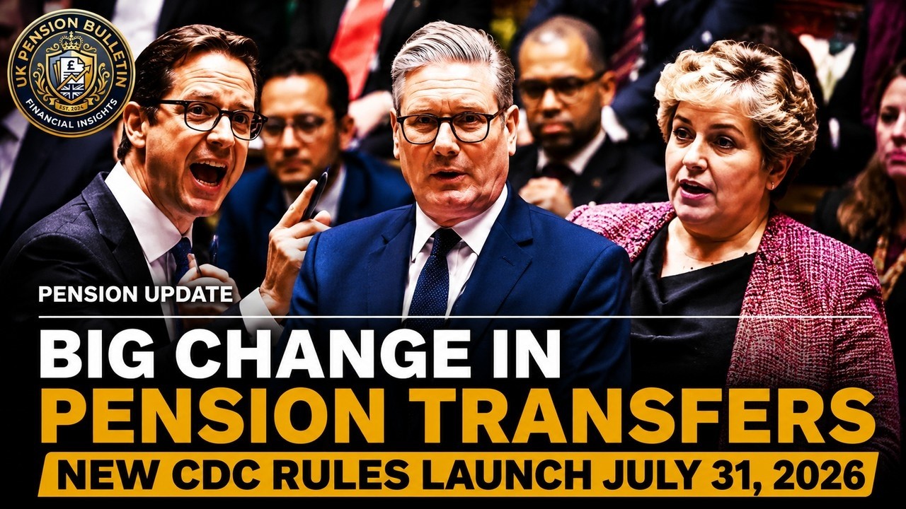 Big Change in Pension Transfers! New CDC Rules Start July 31, 2026 | What Every UK Saver Must Know