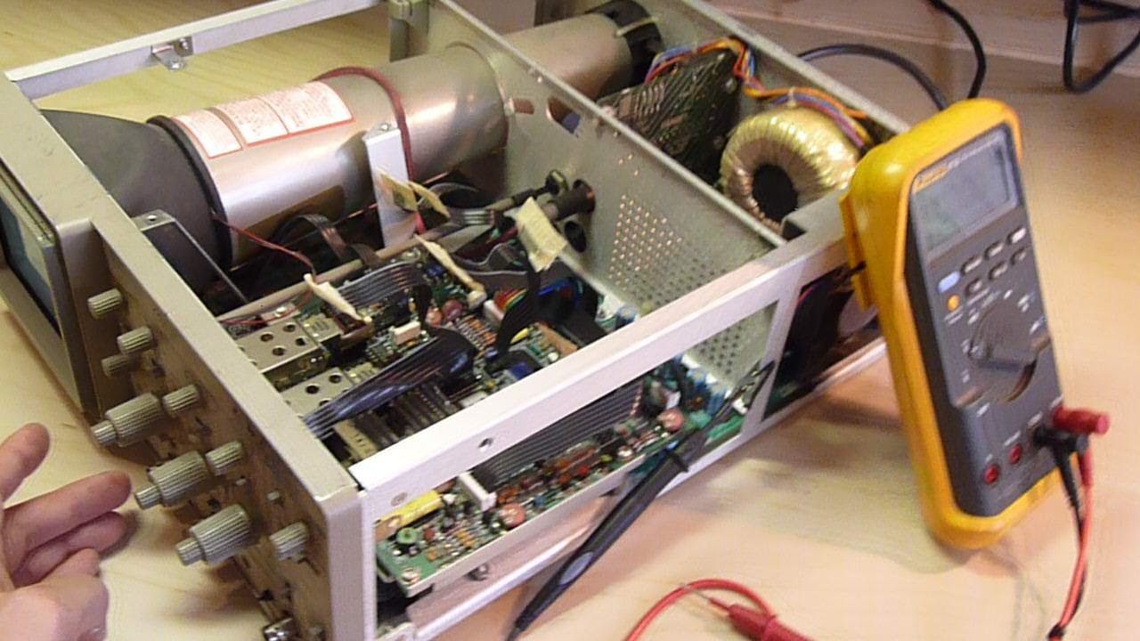 ManCave 001 &mdash; Ремонт осциллографа Tektronix 2201 (часть 1) &mdash; Устранение неисправностей