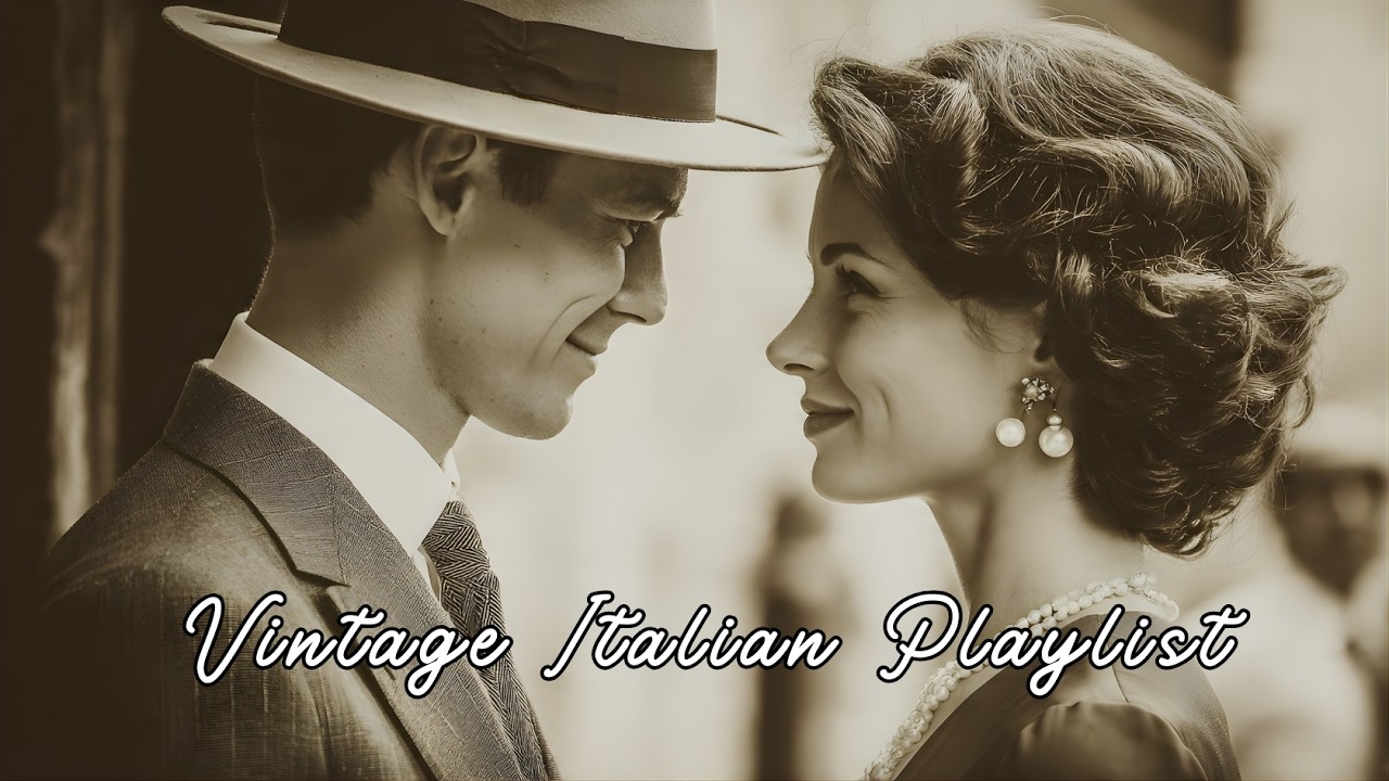 La Dolce Vita Elegante 🇮🇹 | Vintage Italian Romantic Love Songs