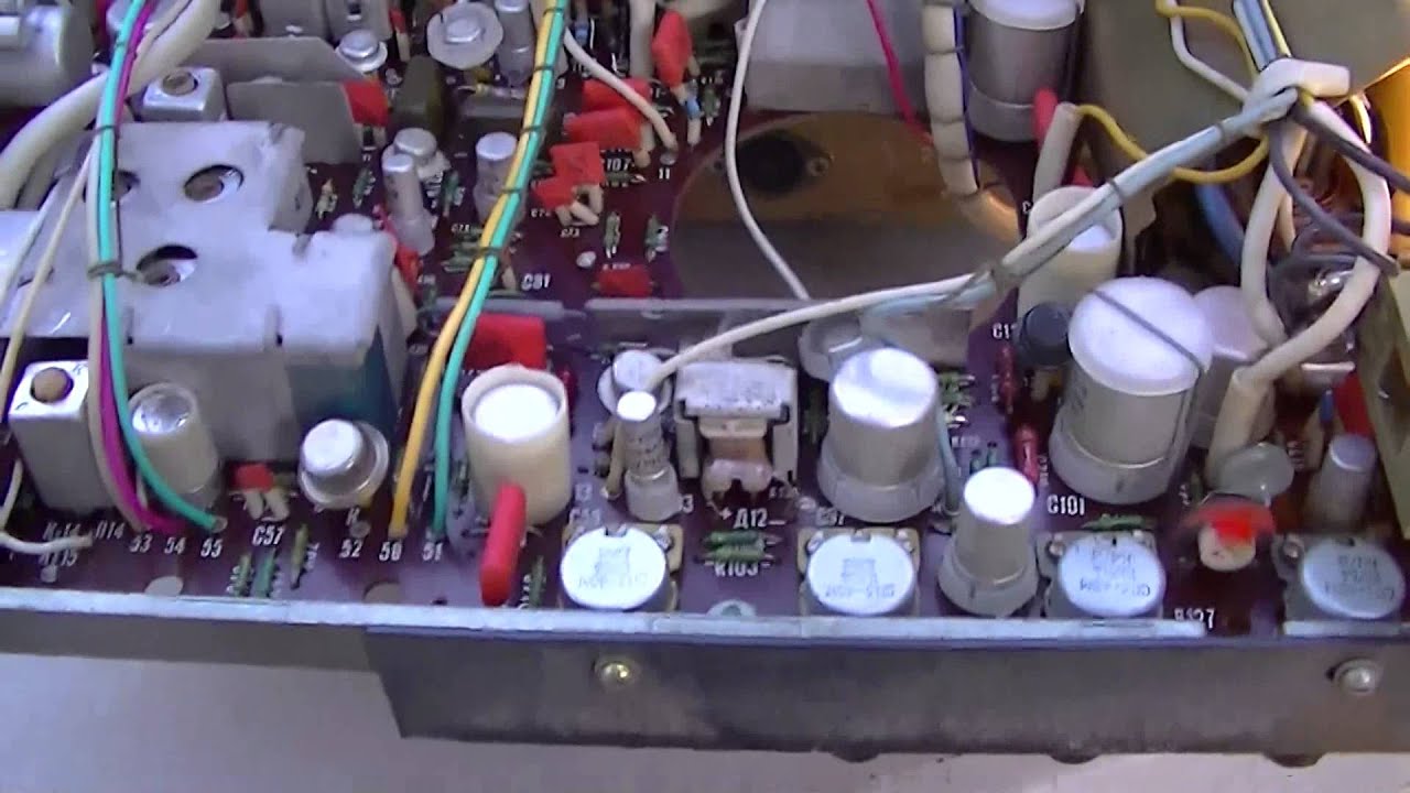 Юность 401 Television Russian USSR Built 1976
