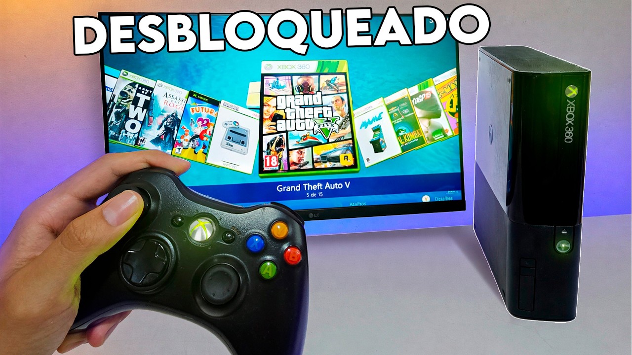 COMO DESBLOQUEAR O XBOX 360 EM 2026 (MÉTODO ATUALIZADO E FÁCIL!)
